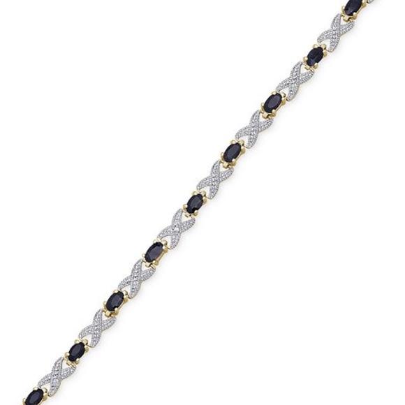 Jewelry - ‼️NWOT SAPHIRE in sterling silver